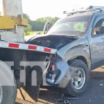 Siete lesionados tras choque múltiple en carretera Izapa – La Paz Centro, León Foto: Accidente fuerte en Izapa, León / TN8