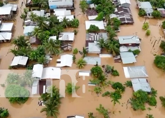 Foto: Inundaciones en el Caribe Sur de Nicaragua / TN8