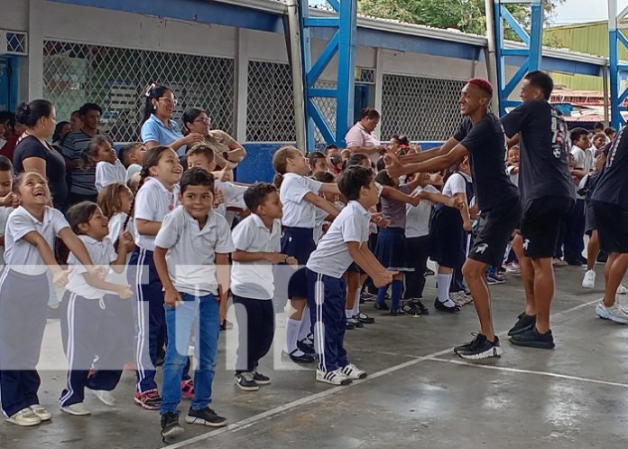 Foto: Festival deportivo en colegio de Managua junto al Club Walter Ferreti / TN8 Foto: Festival deportivo en colegio de Managua junto al Club Walter Ferreti / TN8