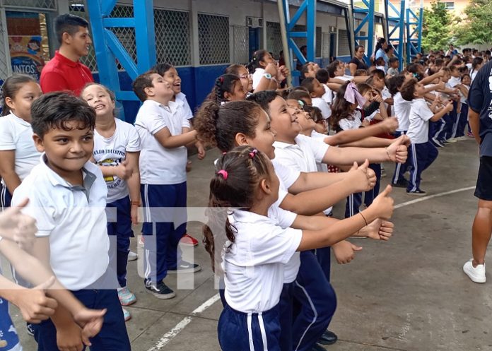 Foto: Festival deportivo en colegio de Managua junto al Club Walter Ferreti / TN8 Foto: Festival deportivo en colegio de Managua junto al Club Walter Ferreti / TN8