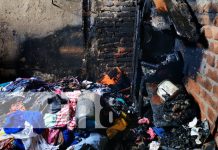 «Cuando vine todo estaba en llamas»: Incendio en una vivienda de Tola, Rivas Foto: Incendio consume una vivienda en Tola, Rivas / TN8