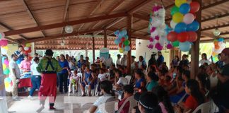 Foto: Activación con niños y niñas del Hospital La Mascota / TN8