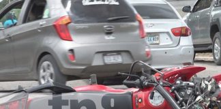 Foto: Choque entre moto y vehículo en Estelí / TN8