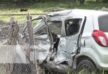 Milagro en Estelí: Dos jóvenes sobreviven a brutal choque con camión Foto: Accidente con camión en Esteíl / TN8
