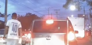 Foto: Robo a "dundo" en un carro de Managua / TN8