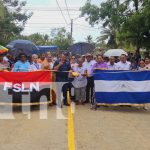 Foto: Vecinos de Bilwi celebran fin a las calles intransitables /TN8