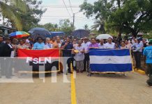 Calles dignas y seguras: barrios Aeropuerto y Libertad de Bilwi estrenan adoquinado Foto: Vecinos de Bilwi celebran fin a las calles intransitables /TN8