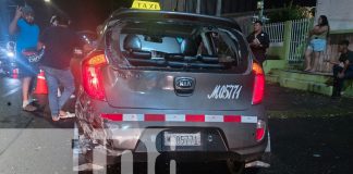 Foto: Motociclista grave tras brutal choque en Rubenia: colisionó contra taxi averiado/TN8