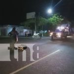 Foto: Fuerte choque en Estelí /TN8