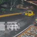 Hombre sale volando del carro tras brutal choque en Managua y sobrevive Foto: Violento accidente en Managua /TN8