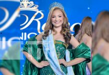 Foto: Joxary Zelaya se corona como Reina Nicaragua Jinotega 2025/TN8