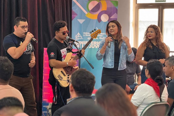 Foto: Juventud nicaragüense reafirma su compromiso revolucionario rumbo al 46/19/Cortesía