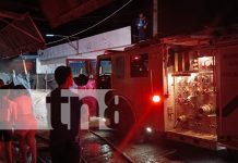 Foto: Mercado Oriental en llamas/TN8