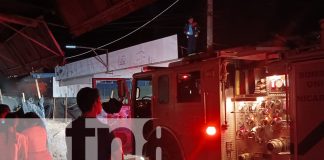 Foto: Mercado Oriental en llamas/TN8