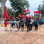 Inauguran cancha del barrio San Antonio, Juigalpa en saludo al 46/19 Foto: Inauguran cancha del barrio San Antonio en saludo al 46/19/TN8