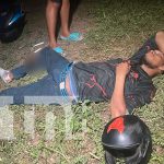Motociclista sufre graves lesiones tras accidente en la salida de Juigalpa hacia El Rama Foto: Motociclista sufre graves lesiones tras accidente en la salida de Juigalpa hacia El Rama/TN8