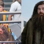 La nueva era: Nuevos Harry y Hagrid sorprenden en plena filmación Foto: Apariciones de Harry y Hagrid en pleno rodaje/ Cortesía