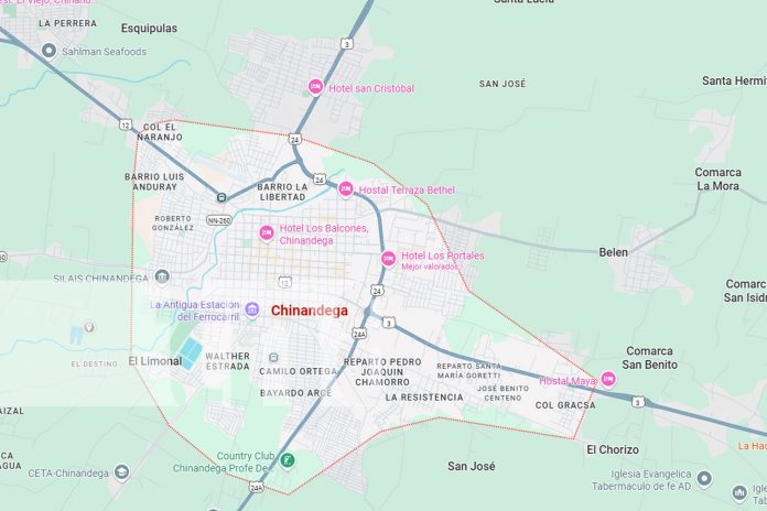 Foto: conmoción en Chichigalpa/TN8