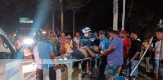 Foto: Accidente vial en Managua deja dos heridos y fracturas/TN8