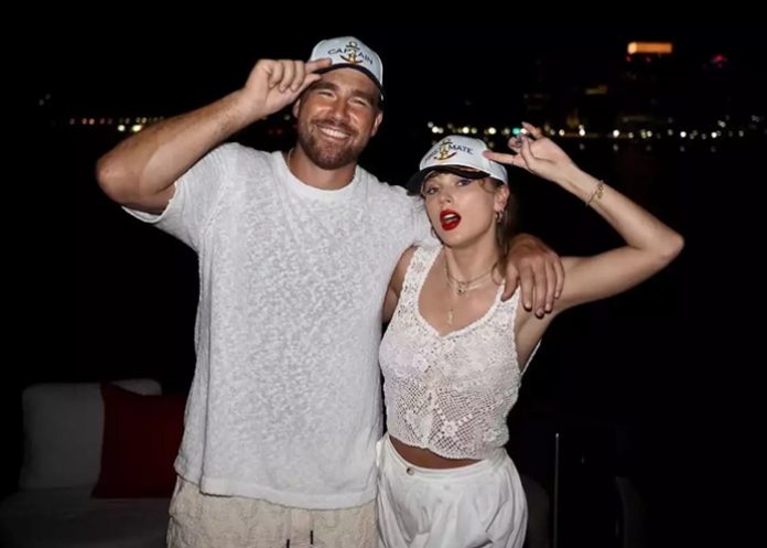 Foto: Taylor Swift y Travis Kelce /cortesía Foto: Taylor Swift y Travis Kelce /cortesía