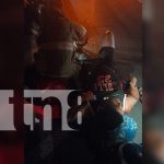 Dos accidentes en menos de 3 horas en Managua dejó un peatón grave y motociclista herido Foto: Dos accidentes en menos de 3 horas en Managua dejó un peatón grave y motociclista herido/TN8