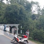 Trágico accidente en la carretera León-Managua deja una persona fallecida y daños materiales Foto: Trágico accidente en la carretera León-Managua deja una persona fallecida y daños materiales/TN8