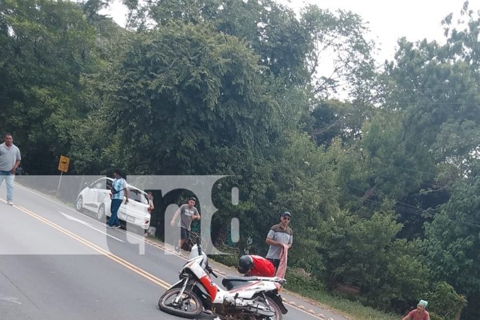1 Foto: Trágico accidente en la carretera León-Managua deja una persona fallecida y daños materiales/TN8