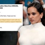 Por no apoyar a Palestina, Adrover descarta colaborar con Rosalía Foto: Diseñador español exige apoyo de Rosalía/TN8