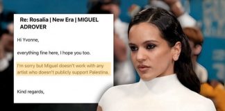 Foto: Diseñador español exige apoyo de Rosalía/TN8
