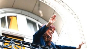 Foto: Cristina Fernández en la mira /cortesía