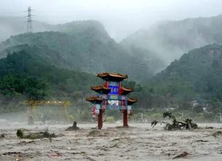 Foto: Inundaciones en China /cortesía