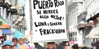 Foto: Puerto Rico se levanta contra LUMA /cortesía