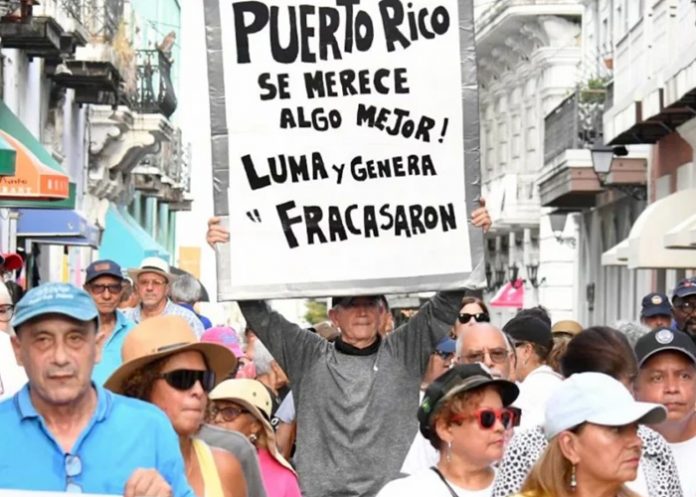 Foto: Puerto Rico se levanta contra LUMA /cortesía Foto: Puerto Rico se levanta contra LUMA /cortesía