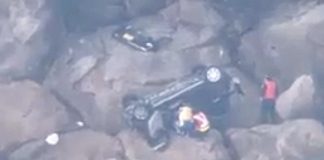Foto: Mujer fallece al escapar tras alerta de tsunami/Cortesía