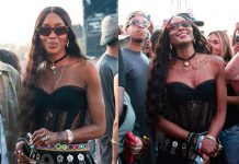 Foto: Naomi Campbell se va de festival en Londres / Cortesía