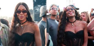 Foto: Naomi Campbell se va de festival en Londres / Cortesía