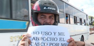 Foto: El casco no es adorno, es salvavidas/TN8