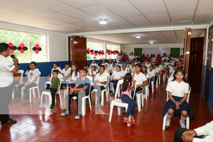 Foto: Niños reciben mejoras significativas en su escuela en Siuna /TN8 Foto: Niños reciben mejoras significativas en su escuela en Siuna /TN8