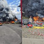 Tragedia antes del beat: Incendio arrasa con el escenario principal de Tomorrowland Foto: Escenario icónico de Tomorrowland se consume en llamas /Cortesía