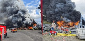 Foto: Escenario icónico de Tomorrowland se consume en llamas /Cortesía