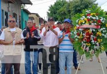 Jinotepe conmemora 46 años de liberación con honor a sus héroes Foto: Jinotepe marcha por sus mártires /TN8