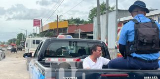 Foto: Por ir "bolo" atropelló a un motorizado en La Cañada, Managua /TN8