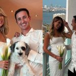 Carmen Aub e Iván Sikic sellan su amor antes de la llegada de su bebé Foto: Carmen Aub e Iván Sikic celebran íntima boda/Cortesía