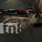 Tres lesionados deja choque entre taxi y moto en Juigalpa, Chontales Foto: Tres lesionados deja choque entre taxi y moto en Juigalpa, Chontales/TN8