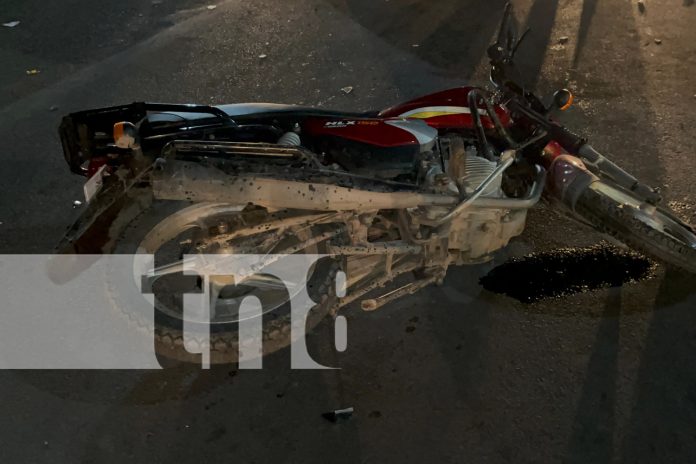 2 Foto: Tres lesionados deja choque entre taxi y moto en Juigalpa, Chontales/TN8