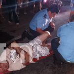 Motociclista presuntamente ebrio resulta con fractura tras imprudencia en Ticuantepe FOTO: Motociclista Lesionado en Choque por Giro Imprudente/TN8