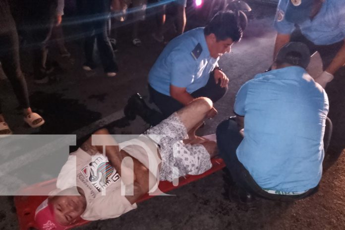 FOTO: Motociclista Lesionado en Choque por Giro Imprudente/TN8 FOTO: Motociclista Lesionado en Choque por Giro Imprudente/TN8