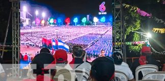 Foto: Familias de los barrios de Managua se reunieron para festejar 46 años de revolución/TN8