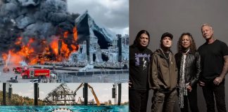 Foto: Metallica salvó a Tomorrowland tras el incendio/ Cortesía