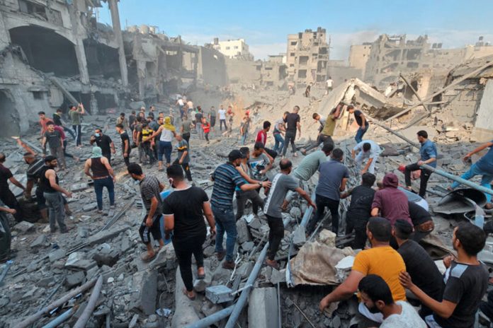 Foto: Ataque aéreo arrasa con familias en Gaza/ Cortesía Foto: Ataque aéreo arrasa con familias en Gaza/ Cortesía